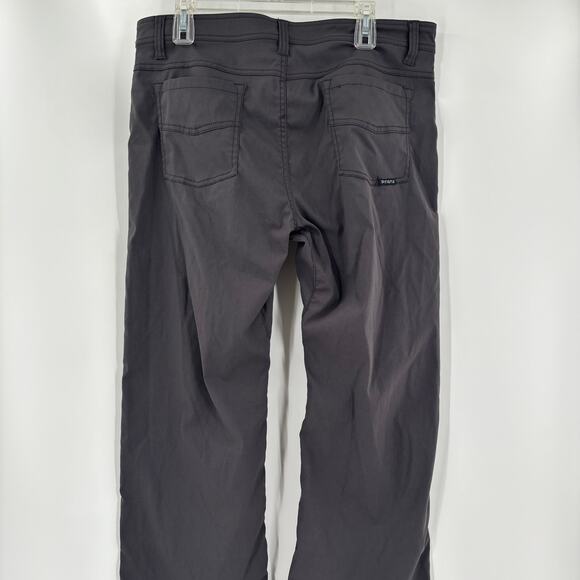 Prana Mens 36x30 Dark Gray Slim Fit 5 Pocket Design Nylon Blend Pants - Picture 6 of 6